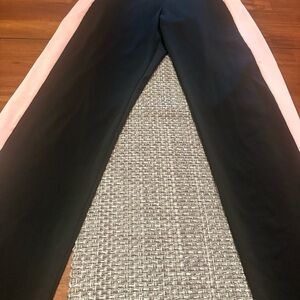 Nike Black and Pink Athletic Pants Women’s Small